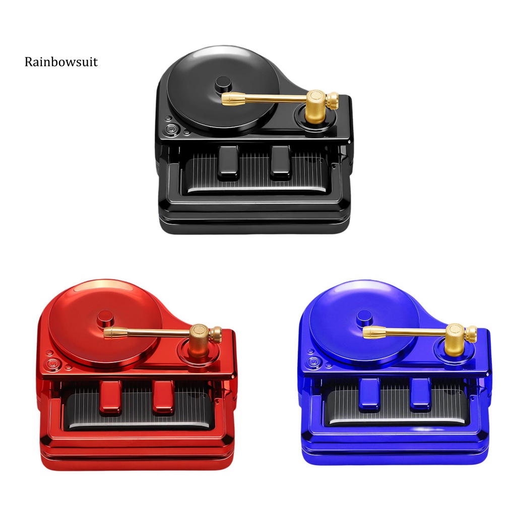1 Bộ Khuếch Tán Hương Thơm Xe Hơi Sử Dụng Năng Lượng Mặt Trời Hình Đàn Piano Xoay Được