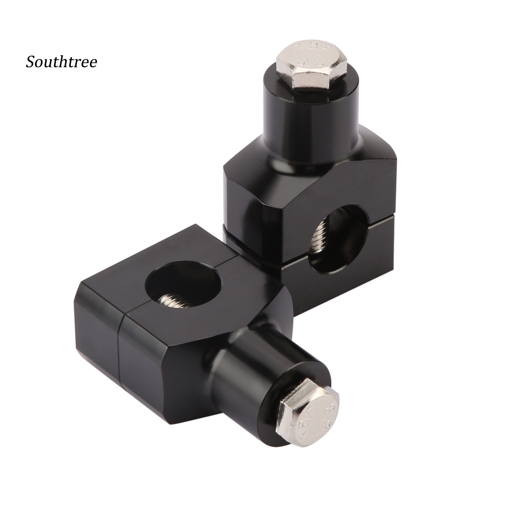 Bộ 2 Khung Gắn Tay Lái Xe Máy Có Lỗ Bằng Chrome 22mm