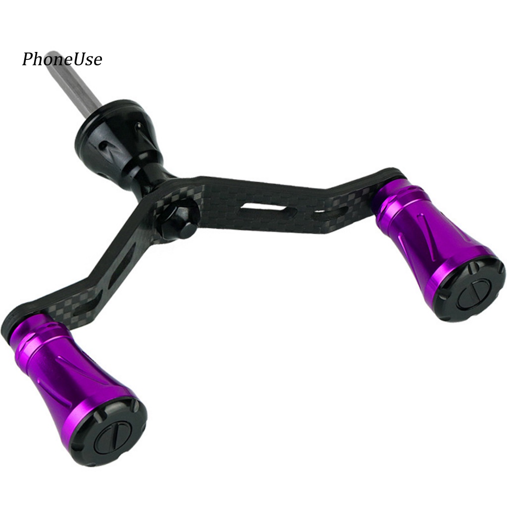 Máy Câu Cá Tay Cầm Bằng Da PU Sợi Carbon Chống Rỉ Sét