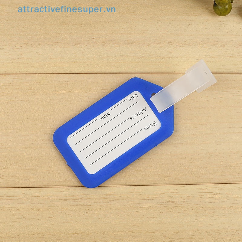 Afs Thẻ Hành Lý Bằng Nhựa Cho Nam Và Nữ Giao Hàng Nhanh Chóng