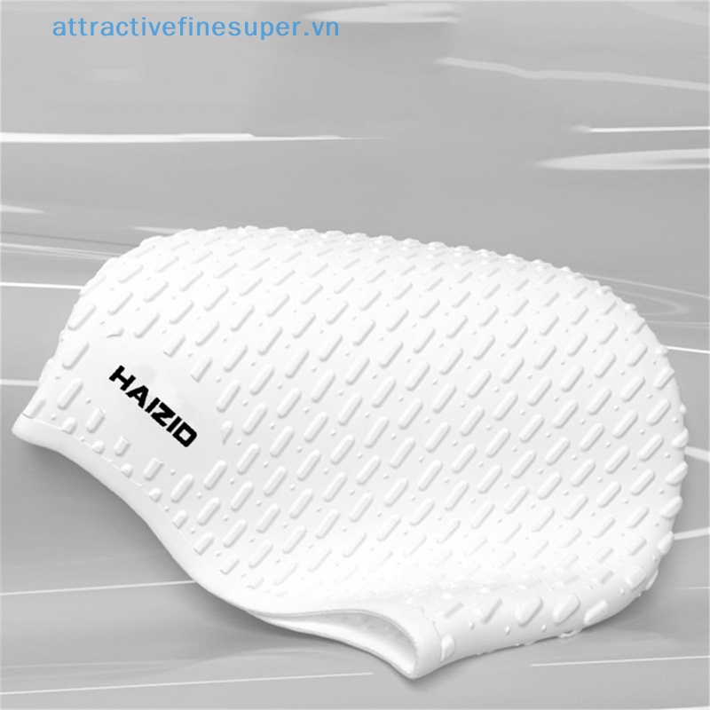 Afs Mũ Bơi Silicon Chống Thấm Nước Bảo Vệ Tai Cho Người Lớn