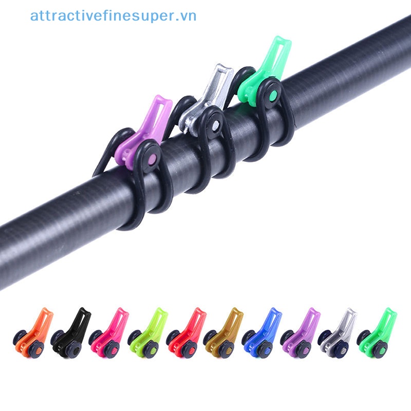 Set 10 Giá Đỡ Mồi Câu Cá Bằng Nhựa An Toàn Tiện Dụng