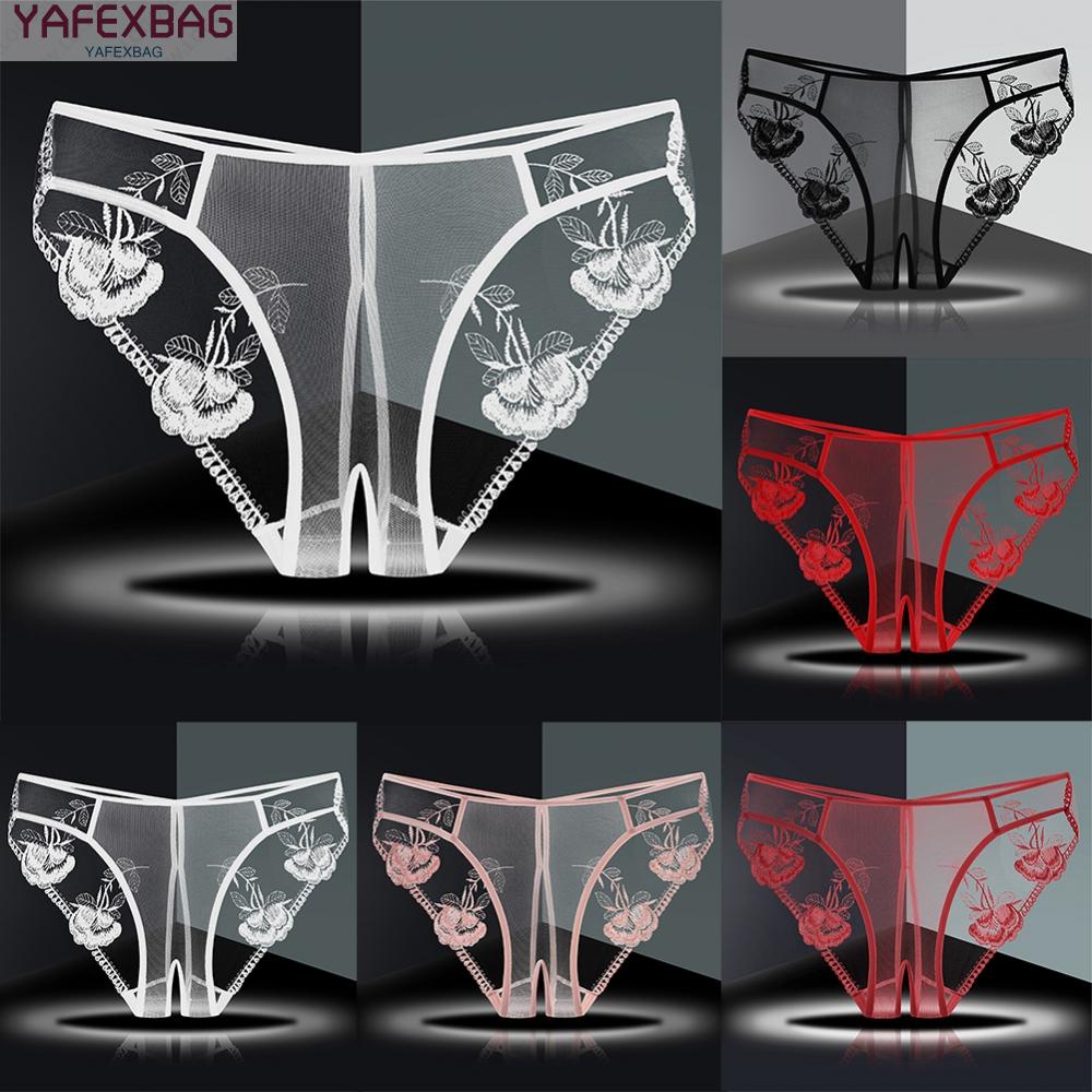 Women's Brief Panty See Through Sexy Briefs Sheer Spring Summer Winter