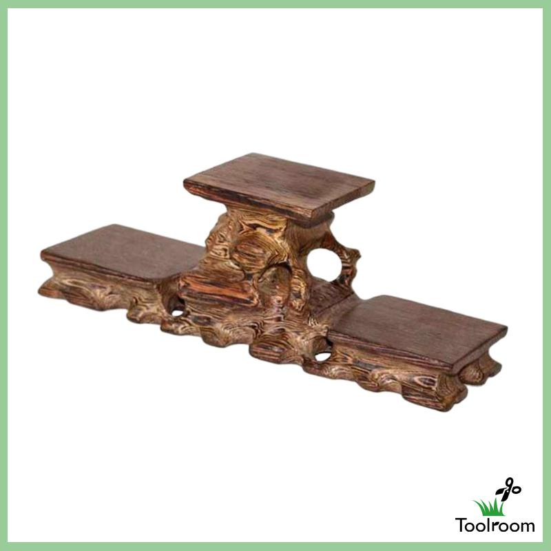 Giá Đỡ Trưng Bày Bình Trà Bằng Gỗ Phong Cách Vintage