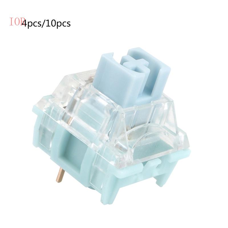 Bàn PhíM Cơ IOR TTC Công TắC ÁNh SáNg Xanh, 3pin 42g Mạ VàNg