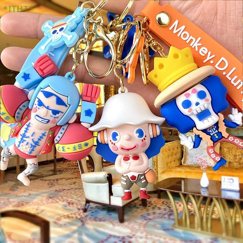 Móc Khóa Silicon Hình Monkey D Luffy Trong Phim Hoạt Hình One Piece Mới