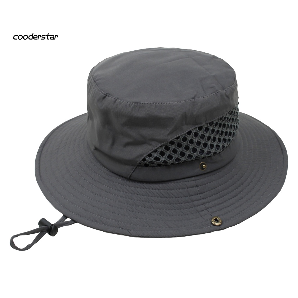 Mũ Tai Bèo Rộng Vành Chất Liệu Cotton Có Thể Gấp Gọn Dùng Khi Đi Leo Núi / Câu Cá Trẻ Trung