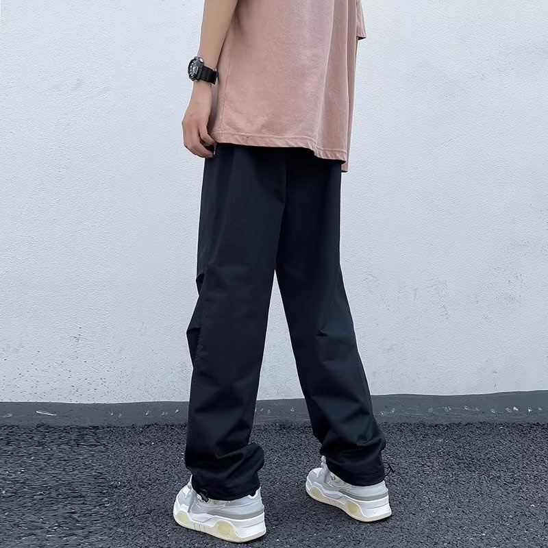 Quần Dài Ống Rộng Phong Cách Đường Phố Mỹ Cá Tính Cho Nam