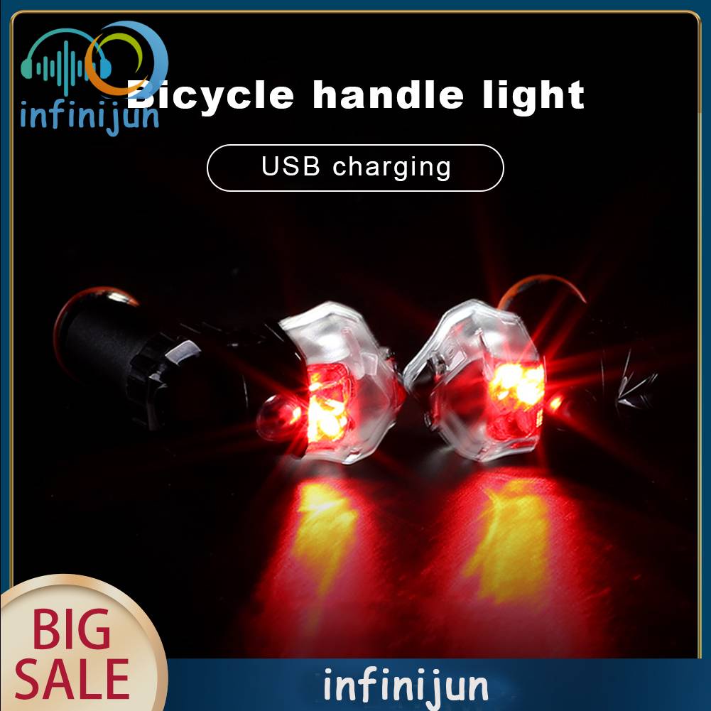 Đèn LED Gắn Tay Lái Xe Đạp 350mAh 28LM