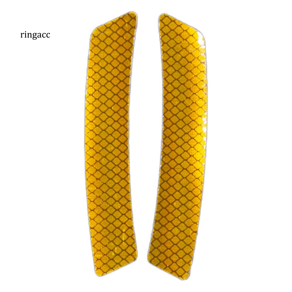 1 Cặp Miếng Dán Phản Quang Cảnh Báo Chống Va Chạm Cho Cửa Xe Hơi