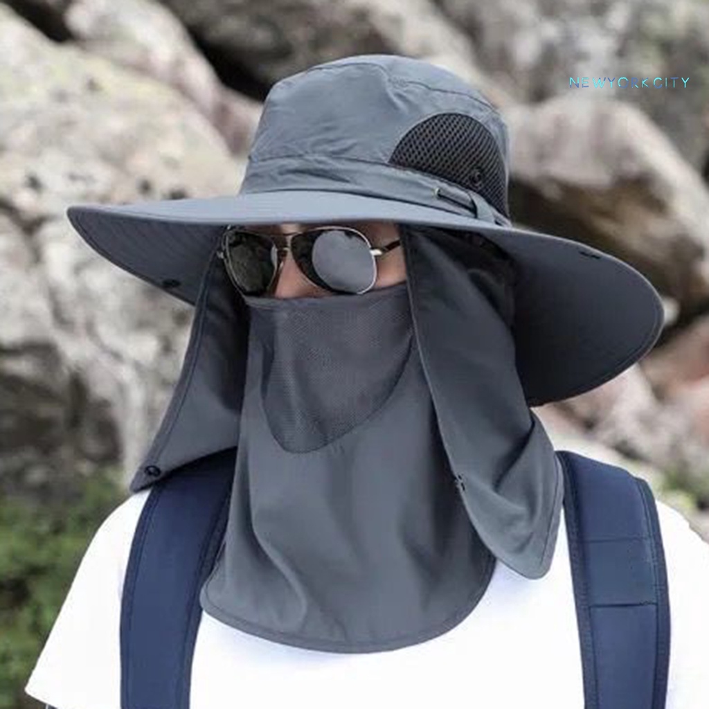 Mũ Rộng Vành Chống Tia UV Cao Cấp Thời Trang Mùa Hè Dành Cho Nam