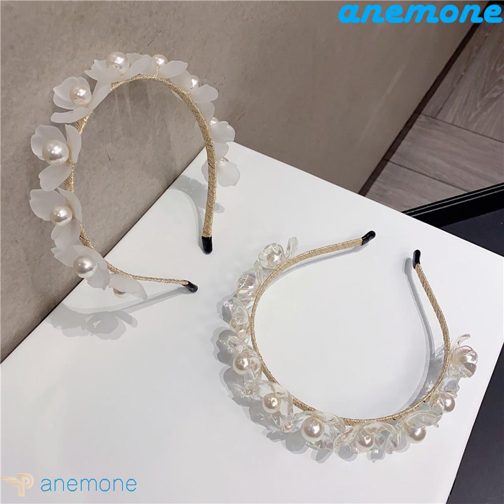 ANEMONE Cài Tóc Đính Hoa Vải Xinh Xắn Cho Nữ