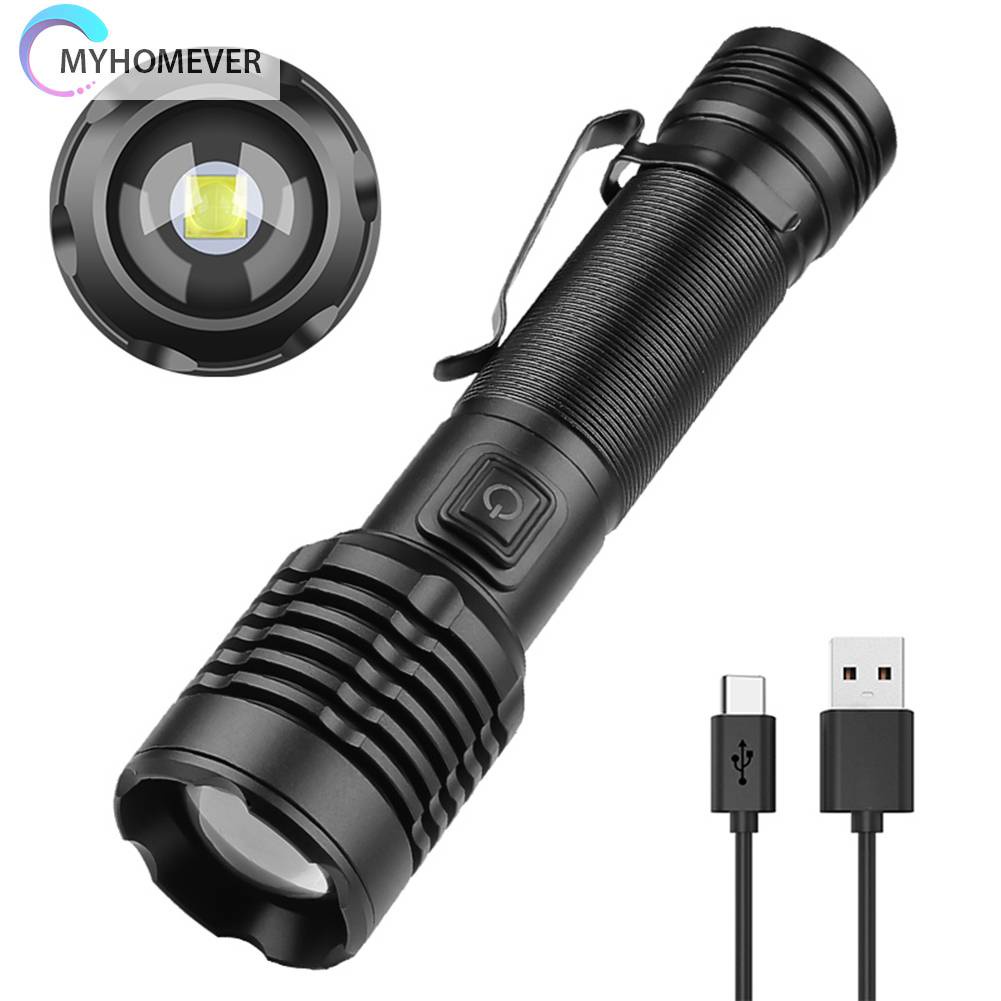 Đèn Pin XHP50 LED 800LM IPX4 5 Chế Độ Sáng, Chống Thấm Nước