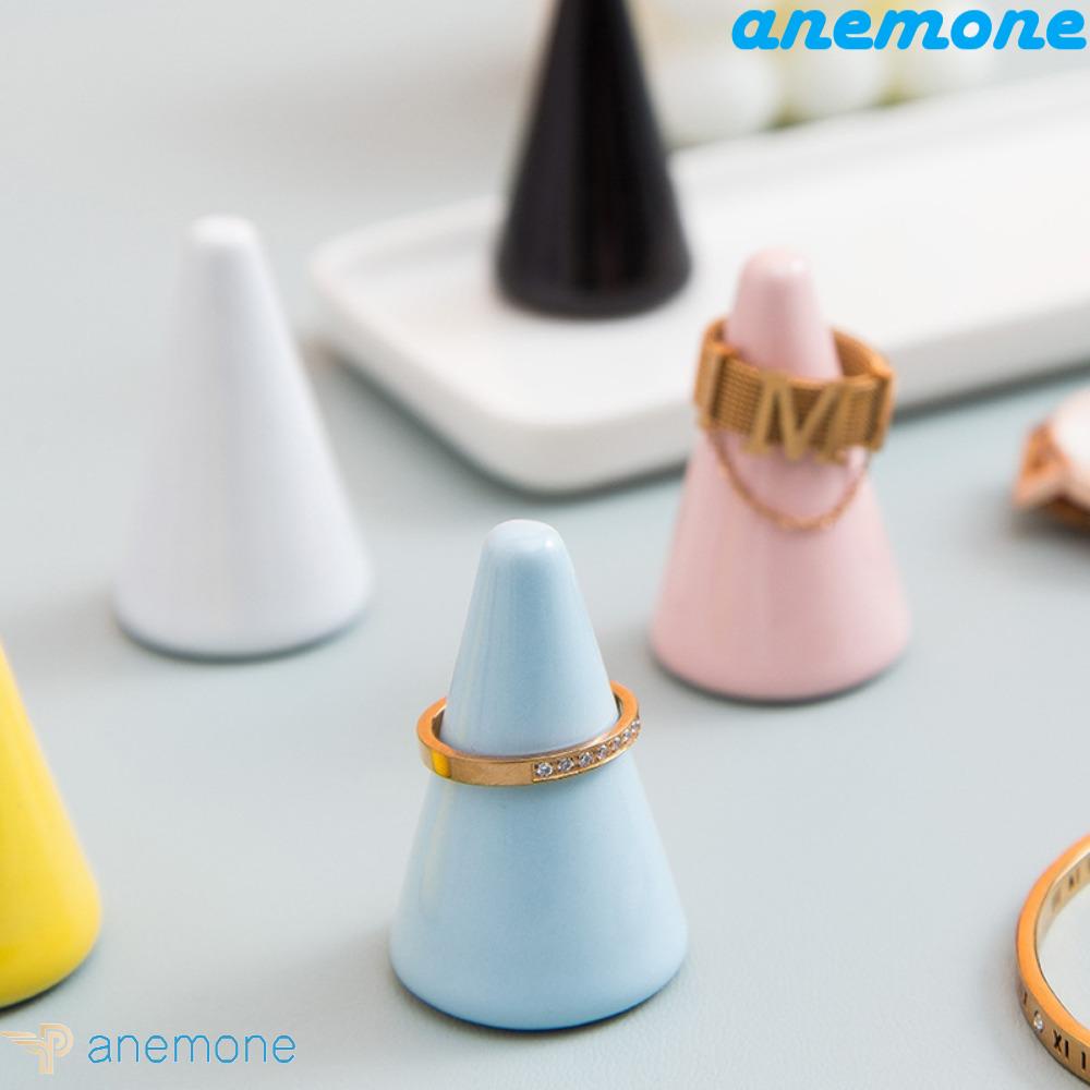 ANEMONE Giá Đỡ Trưng Bày Nhẫn Thiết Kế Đơn Giản Sáng Tạo