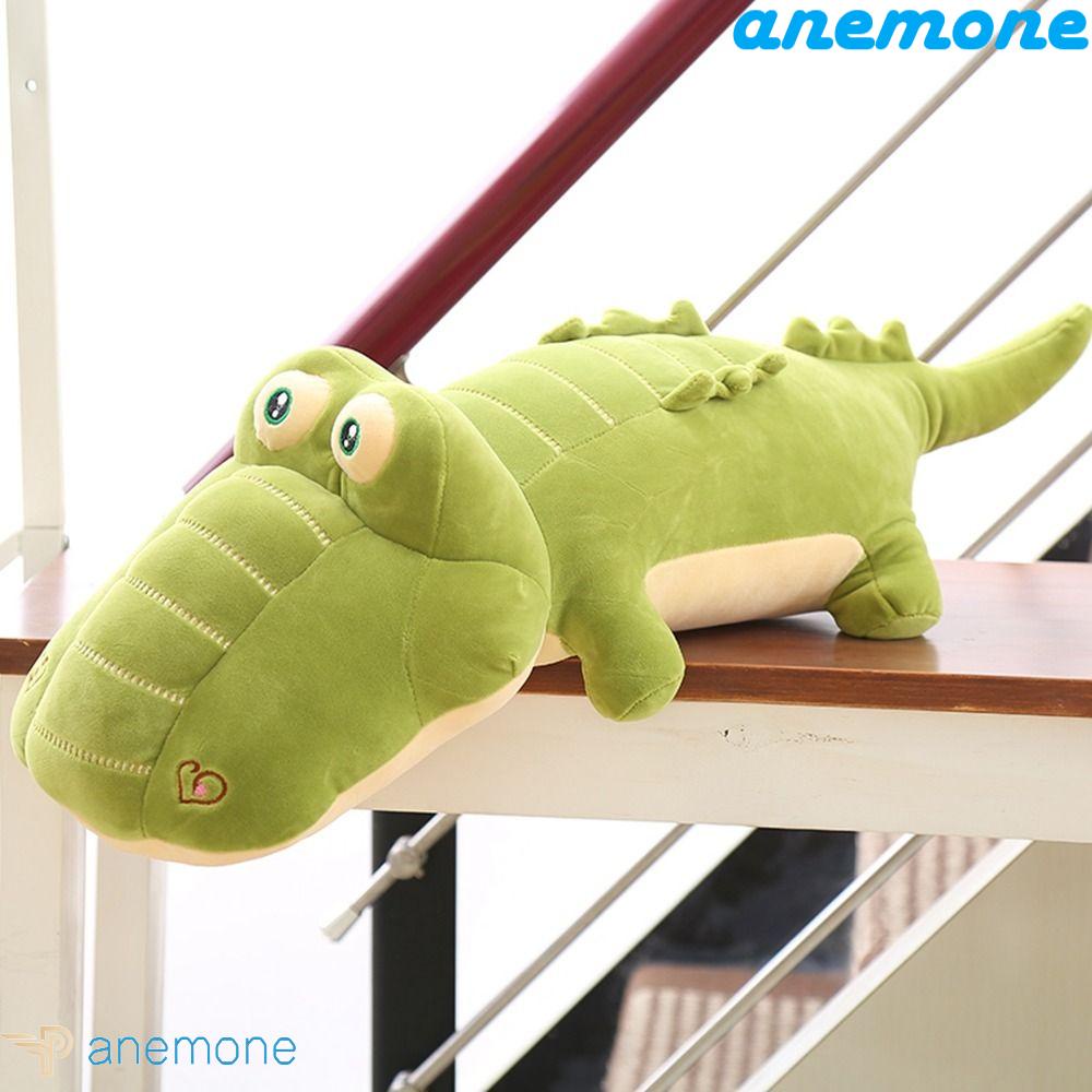 ANEMONE Thú Nhồi Bông Hình Cá Sấu Mềm Mại Trang Trí Nhà Cửa