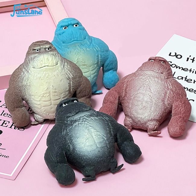 Đồ Chơi Mềm Dẻo Giảm Stress Hình Chú Khỉ Vui Nhộn