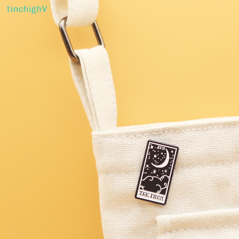 [TinchighV] Ghim Cài Áo Hình Bộ Xương Người Yêu Mặt Trời Mặt Trăng Ngôi Sao Phong Cách Gothic Tráng Men [Mới