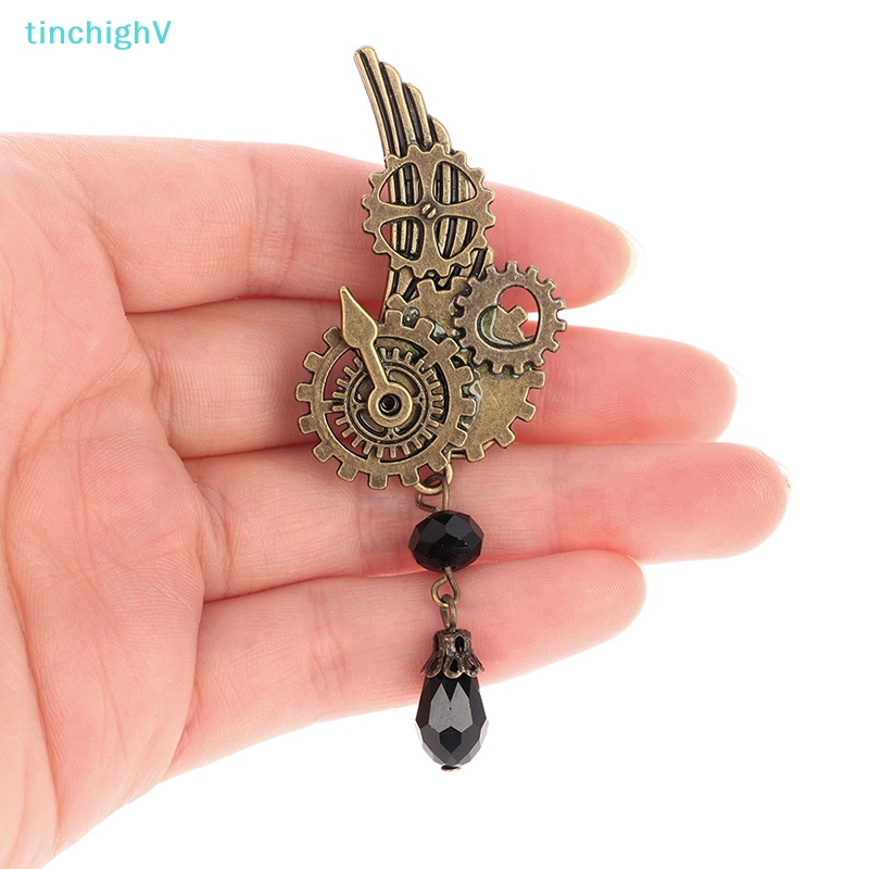 [TinchighV] Ghim Cài Áo Hình Cánh Bánh Răng Steampunk Punk Gothic Cổ Điển Cho Nam Và Nữ [Mới]