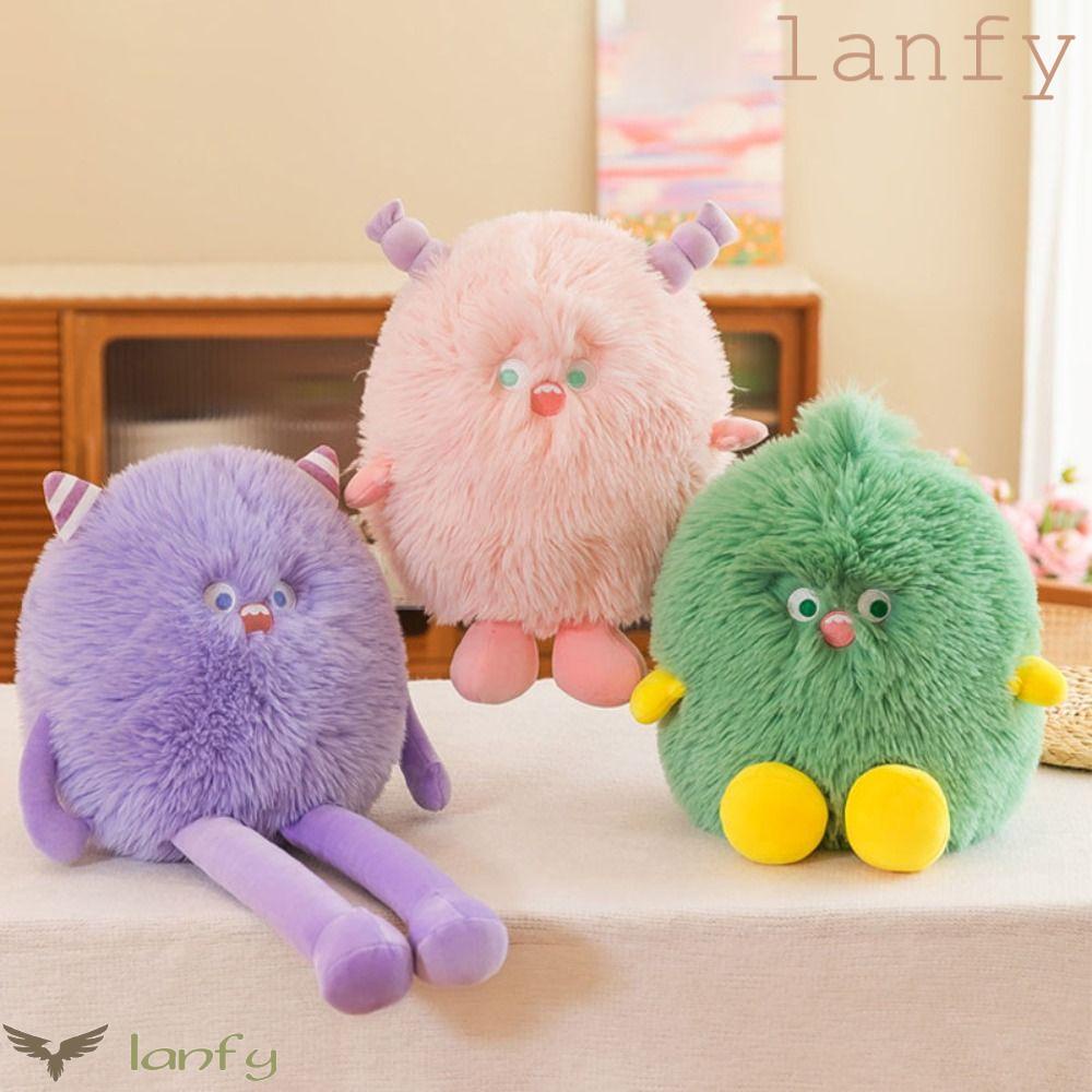 LANFY Đồ chơi nhồi bông Hình Bạch Tuộc Hoạt Hình Dễ Thương Cho Bé