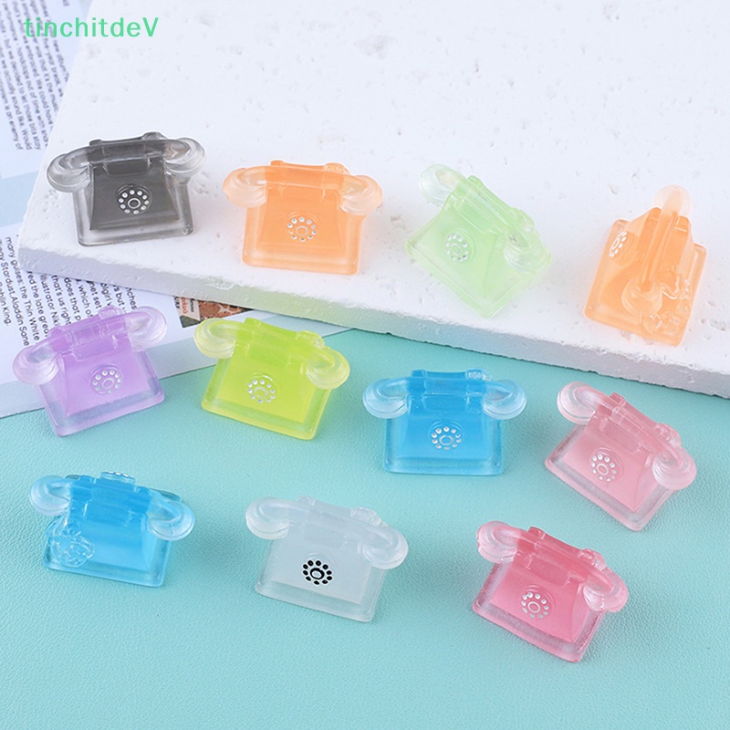 [TinchitdeV] Set 5 Điện Thoại Mini Phát Quang Dễ Thương Trang Trí Xe Hơi [Mới]