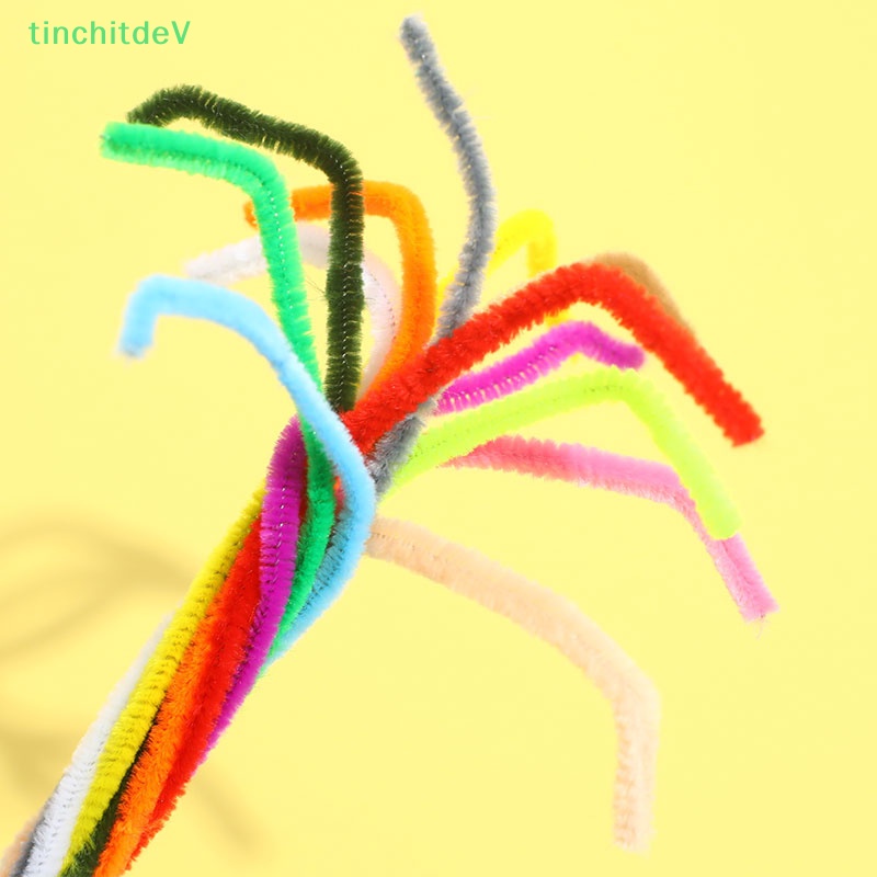 [TinchitdeV] Set 100 Dụng Cụ Làm Sạch Ống Nước Bằng Tay Nhiều Màu Sắc Giáo Dục Trẻ Em [Mới]