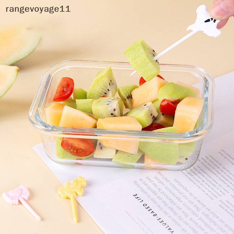 Nĩa Ăn Trái Cây Bằng Nhựa Hình Hoạt Hình Sáng Tạo