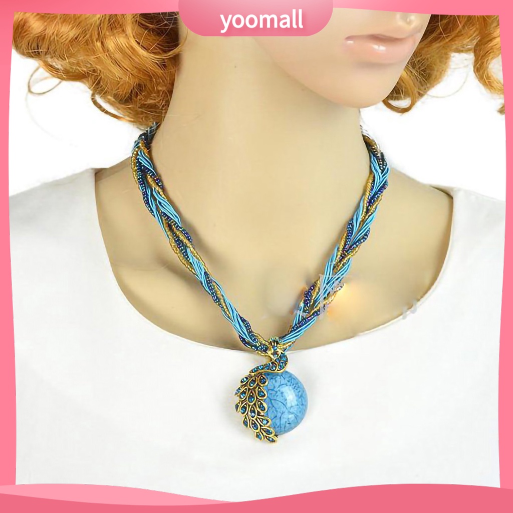 [YM] Vòng cổ Phong Cách Bohemian Cổ Điển Màu Sáng Tinh Tế Cho Cuộc Sống Hàng Ngày