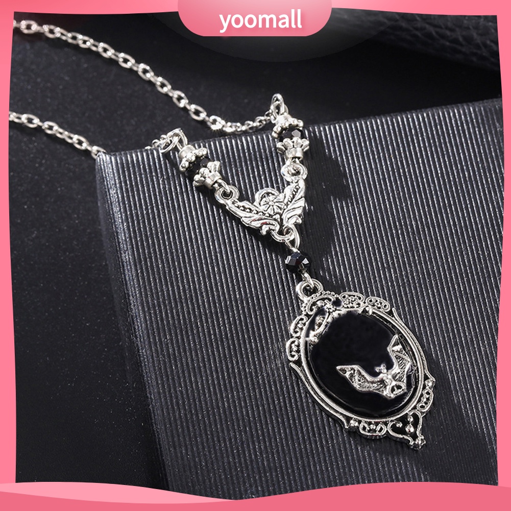 Vòng cổ / Nhẫn / Khuyên Tai Mặt Hình Dơi Đính Đá Giả Thời Trang Unisex