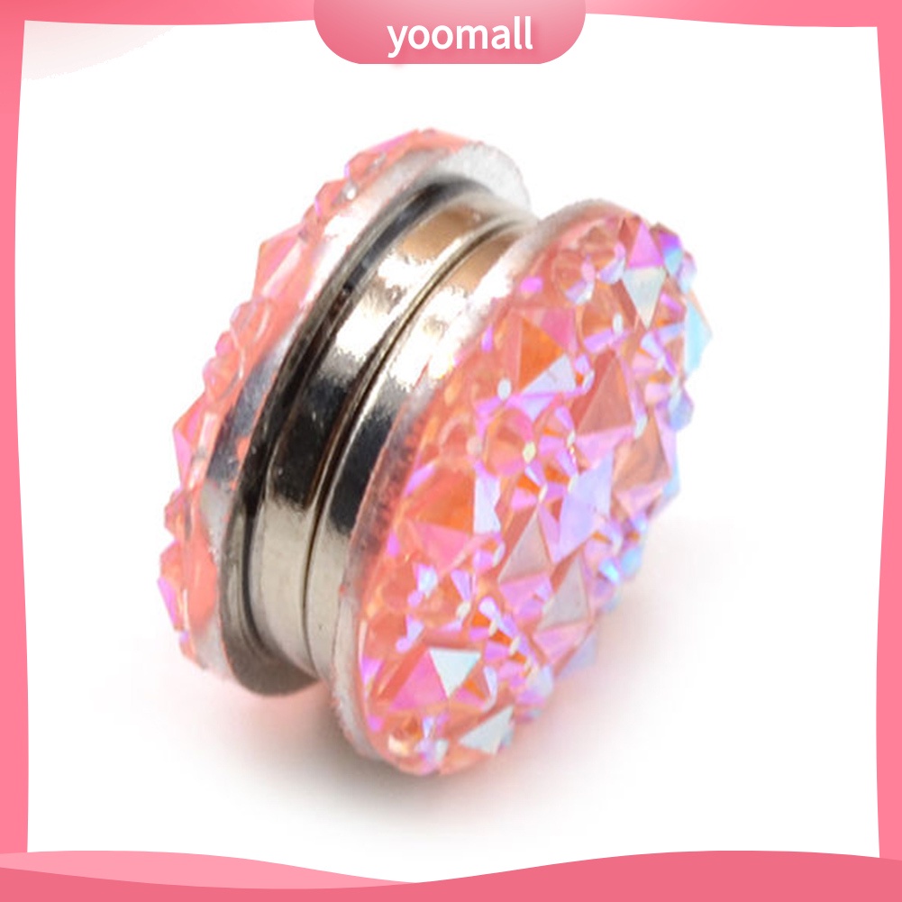 1 Cặp Trâm Cài Áo Đính Đá Tròn Phong Cách Đạo Hồi Thời Trang