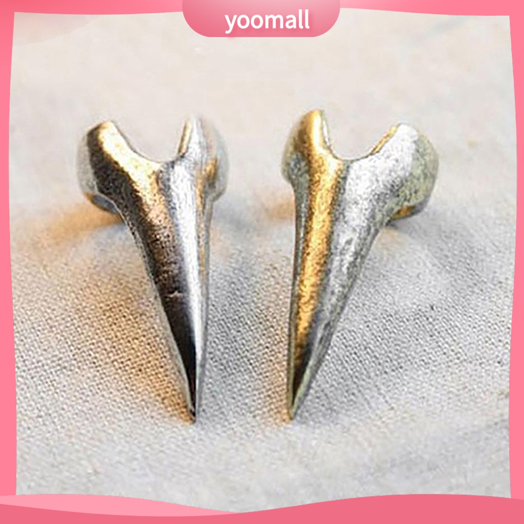 Bộ Nhẫn Đeo Đốt Ngón Tay Bằng Hợp Kim Phong Cách Retro Thích Hợp Làm Quà Tặng Hàng Ngày