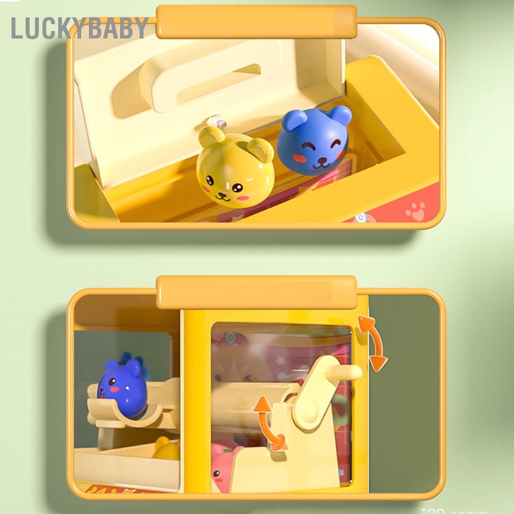 Đồ chơi gắp thú bông mini - Máy Búp Bê Mini Móng Vuốt có Nhạc Nhẹ Tiểu Ly Đồ Chơi Giáo Dục Cho Trẻ Em - LUCKYBABY