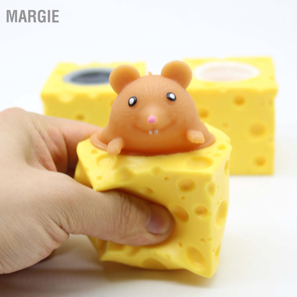 * Chuột Trốn Trong Phô Mai, Đồ Chơi Xả Stress Dễ Thương Xua Tan Căng Thẳng MARGIE T.