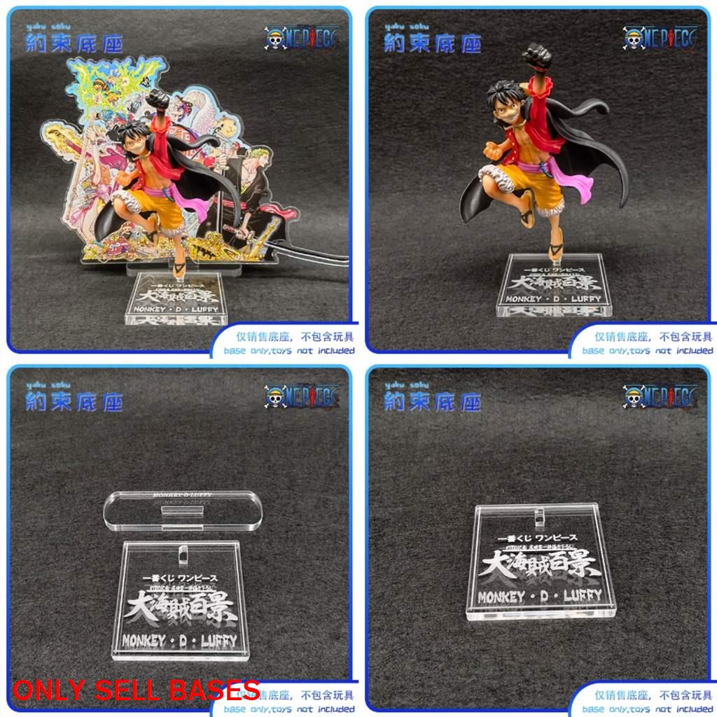 Tượng Mô Hình Nhân Vật Ichiban Kuji Trong Suốt