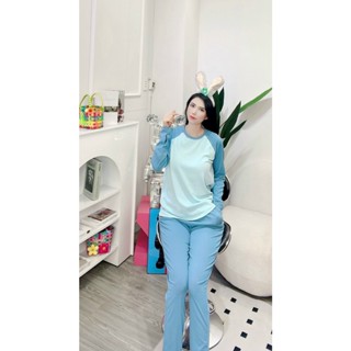 BỘ ÁO TAY DÀI RAPLAN QUẦN ÔM - ZZ36