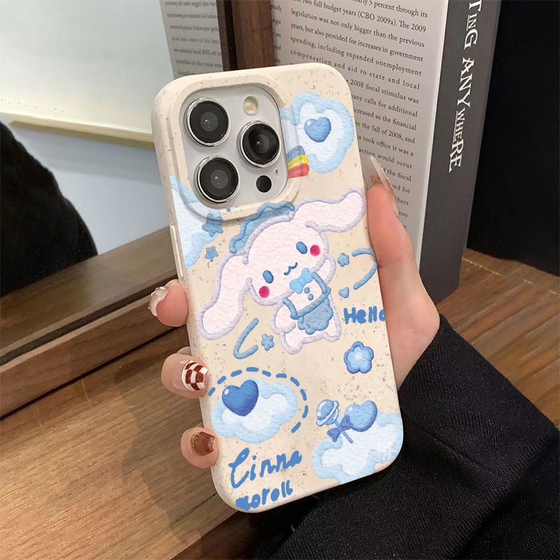 Ốp Điện Thoại Dẻo Họa Tiết Hoạt Hình Chú Chó Cinnamon Dễ Thương Chống Sốc Cho Iphone11Iphone128 ZG1Z 7 14pro13 maxplus