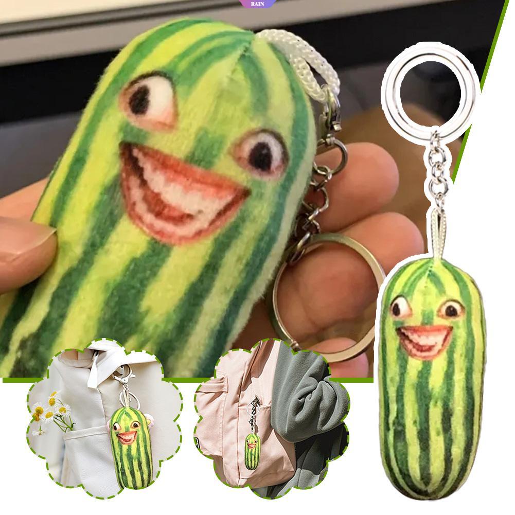 Móc Khóa Hình Trái Cây Nhồi Bông Ngộ Nghĩnh Mới