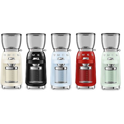 Máy Xay Hạt Cà Phê Smeg CGF01, Máy Xay Cafe Hạt, Phong Cách Cổ Điển, Nhiều Màu, Nhập Đức, BH 12 Tháng, Bepduc_99