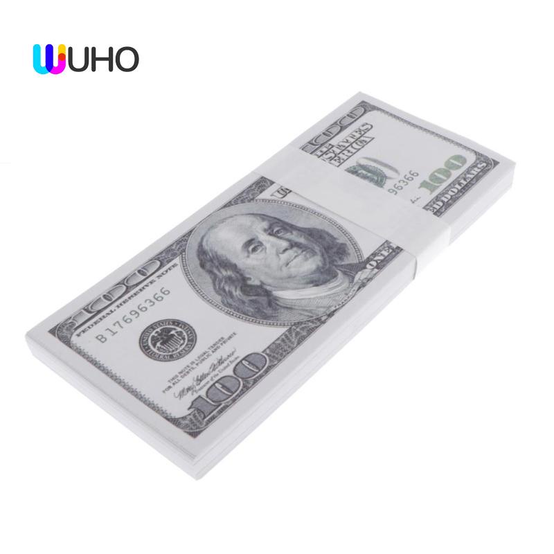 Set 100 Tờ Tiền Đô La Giả Dùng Làm Đạo Cụ Chụp Ảnh / Chương Trình / Chương Trình Sáng Tạo