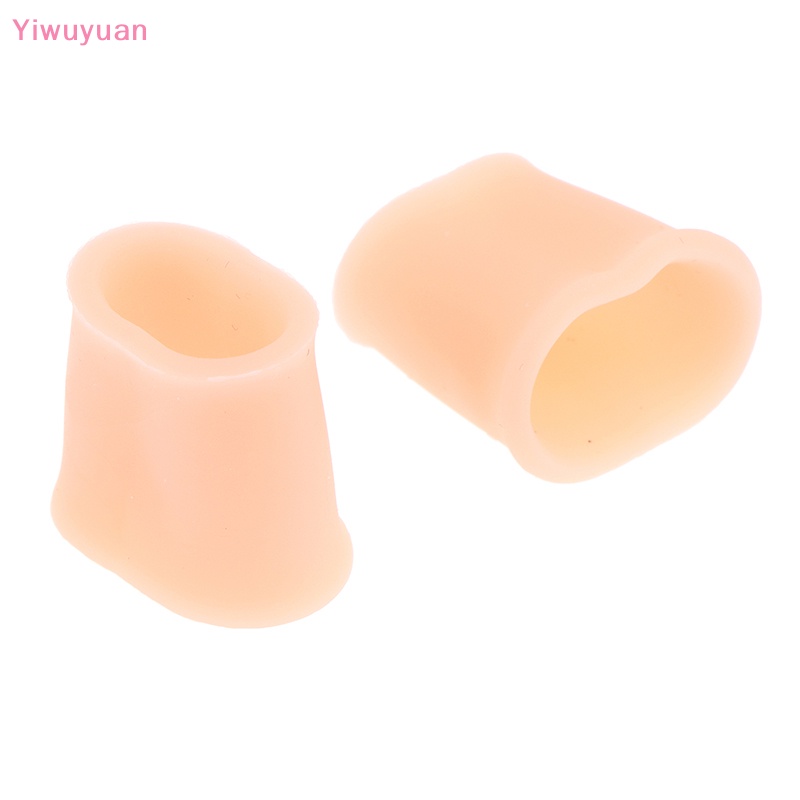 1 Cặp Ống Gel Silicon Bảo Vệ Ngón Chân Cái Mới