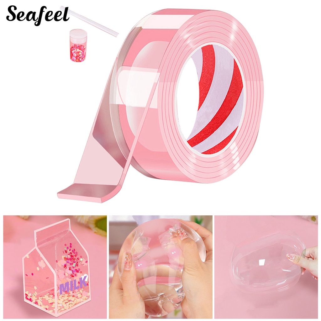 1 Bộ Băng Keo Nano Hai Mặt Không Để Lại Dấu Vết