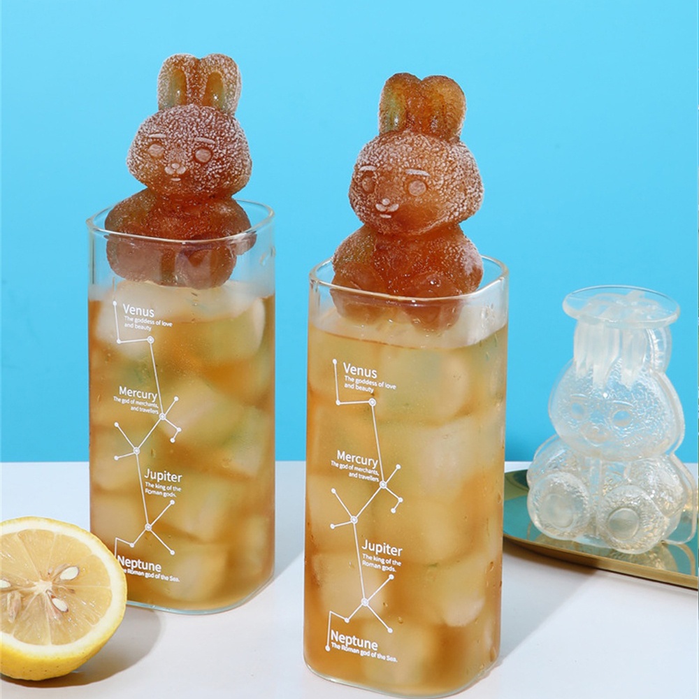 Khuôn Làm Đá Hình Thỏ Khuôn Làm Kem Thỏ Ice Puck Silicone Ice Puck Kem Frozen Ice Puck VN