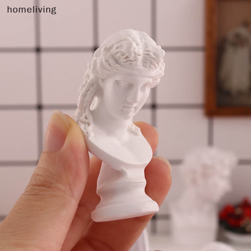 Đồ trang trí Tượng Gypsum Tỉ Lệ 1: 12 Dùng Để Trang Trí Nhà Búp Bê