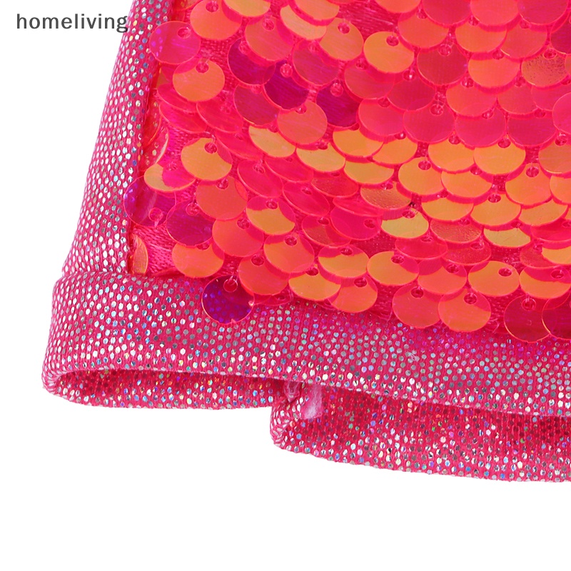 Đầm Ngắn Dáng Ôm Đính Kim Sa Lấp Lánh Dễ Thương 30cm Làm Quà Tặng Cho Bé Gái / Gia Đình DIY