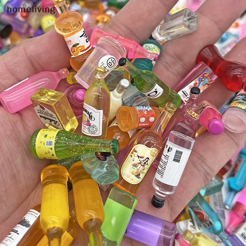 Set 10 Bình Hoa mini Trang Trí Nhà Búp Bê