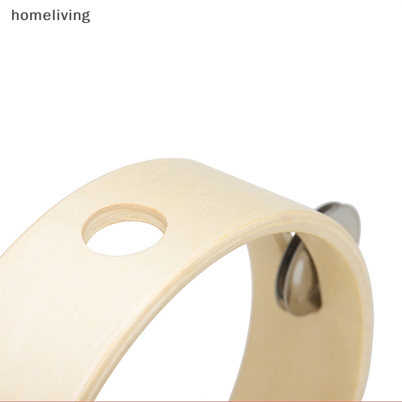 Trống Lục Lạc Cầm Tay Bằng Kim Loại 6 Inch Cho Bé