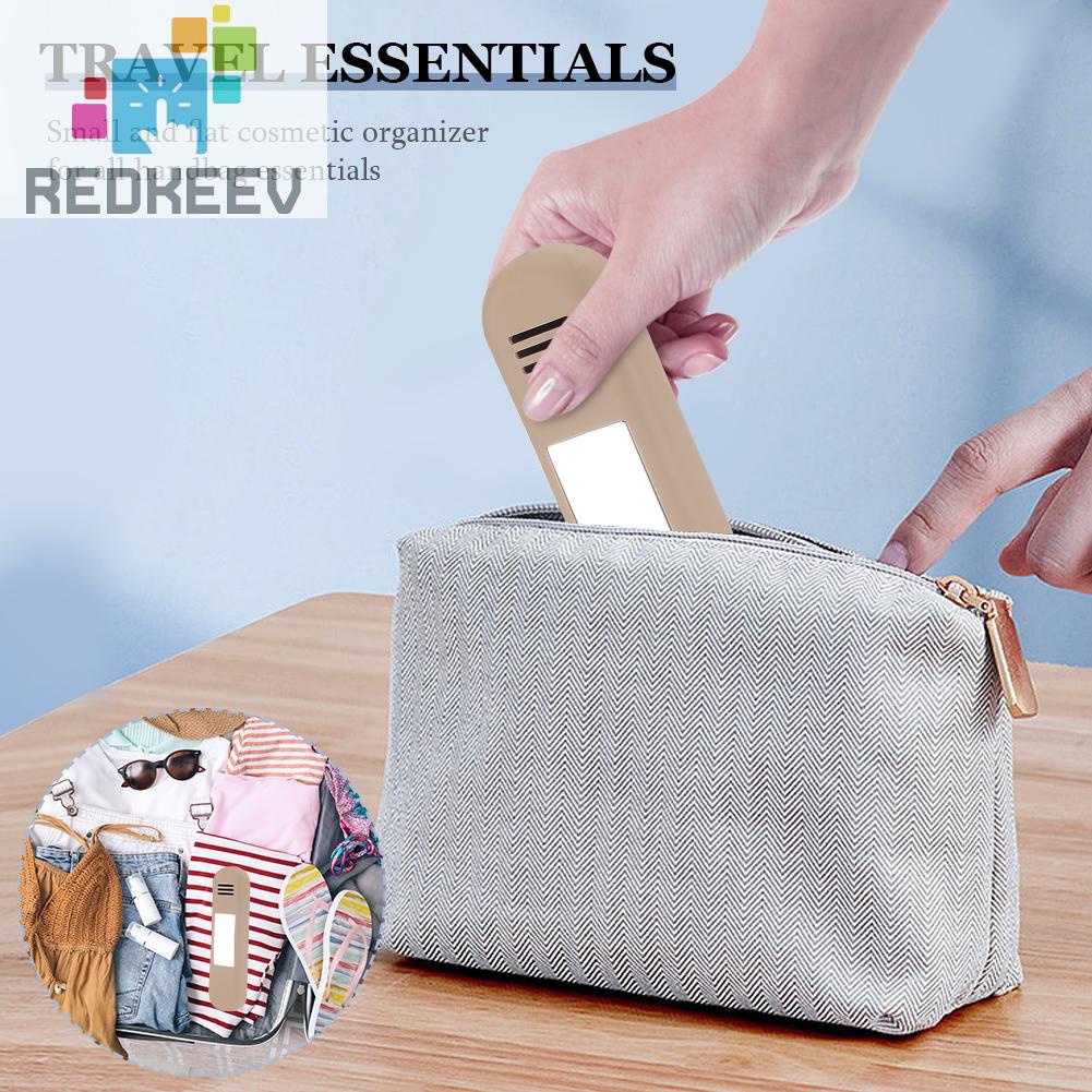 Túi Đựng Cọ Trang Điểm Bằng Silicone Thoáng Khí Có Khóa Kéo