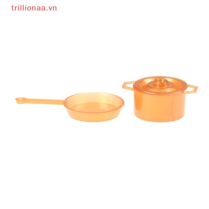 Set 10 Dụng Cụ Ăn Uống Mini Trang Trí Nhà Búp Bê Bộ Đồ Chơi Dụng Cụ Ăn Uống Mini Dành Cho Búp Bê Phụ Kiện Trang Trí Nhà Bếp Xinh Xắn Chất Lượng