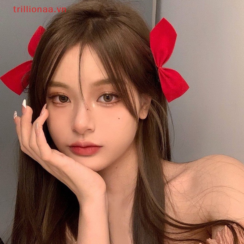 Bộ 2 Kẹp Tóc Màu Đen Xinh Xắn Cho Bé Gái