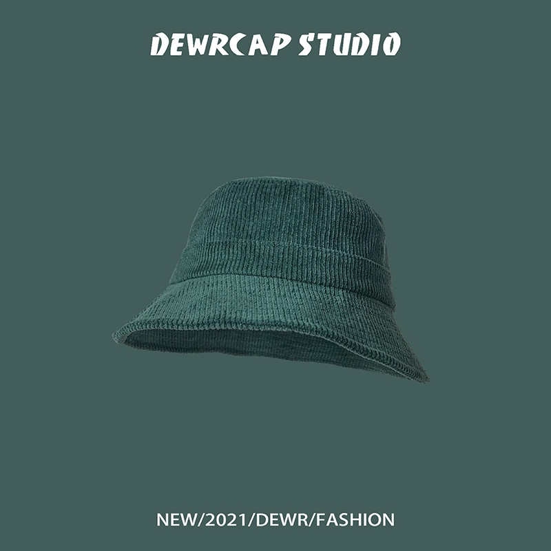 Nón Tai Bèo Vải Nhung Màu Sắc Đơn Giản Phong Cách Retro Nhật Bản