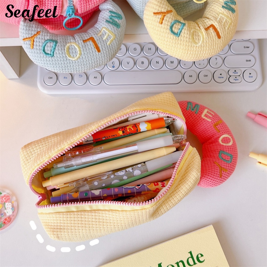 Túi Đựng Bút Chống Bụi Sức Chứa Lớn Màu Sắc Đơn Giản Sử Dụng Hàng Ngày